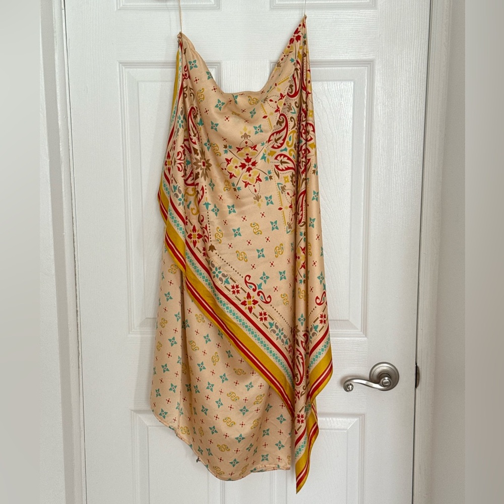 Y/PROJECT Convertible Dress Skirt Scarf 100% Silk